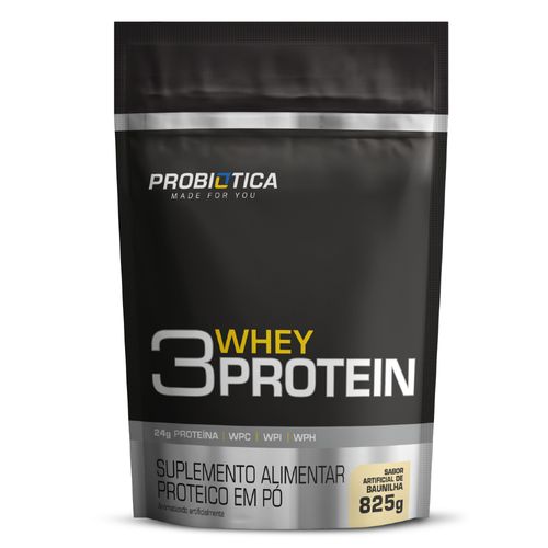 3 Whey  Protein  Refil  825 G