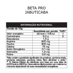 tabelaBetaPro200GJabuticabaprobiotica