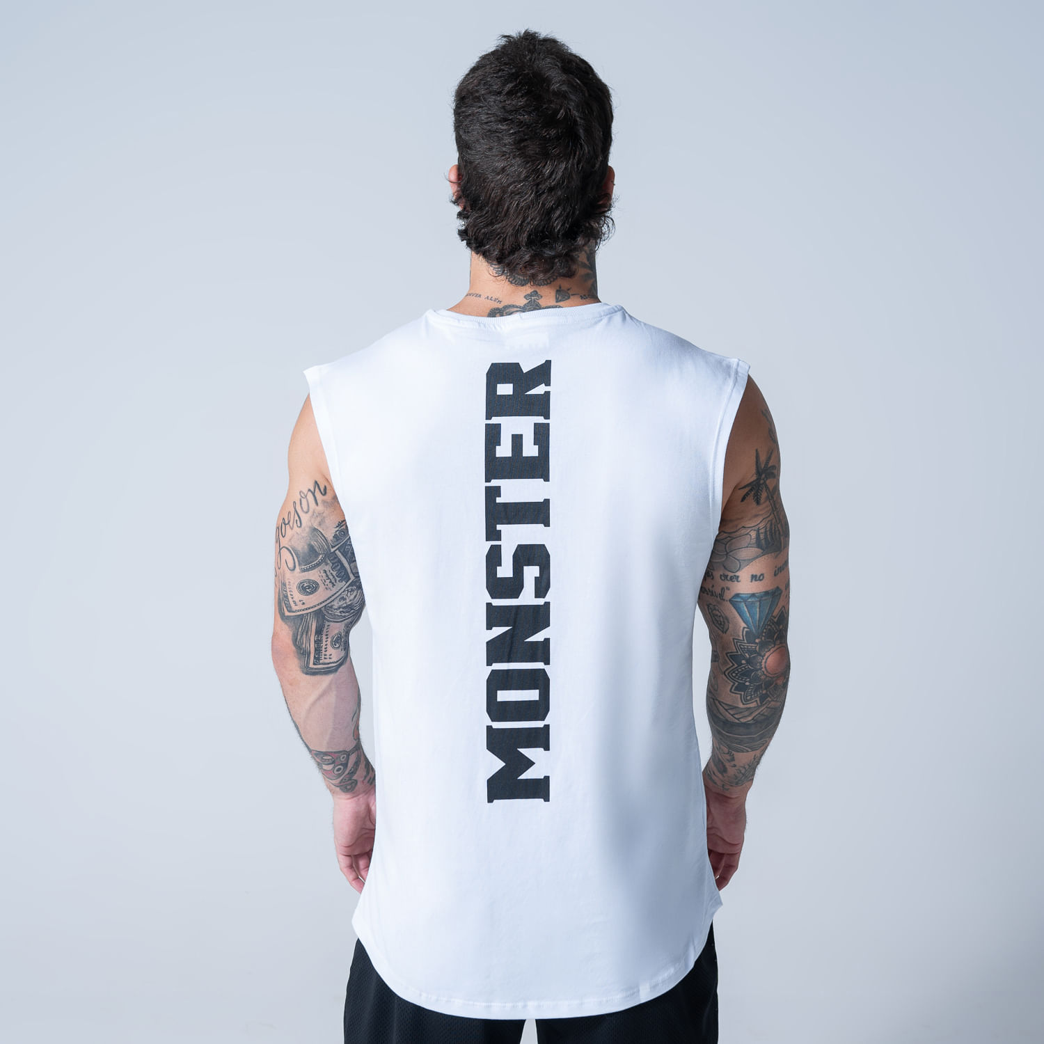 Camiseta Regata Sleeveless - Branco - Camisetas, ▻ Super