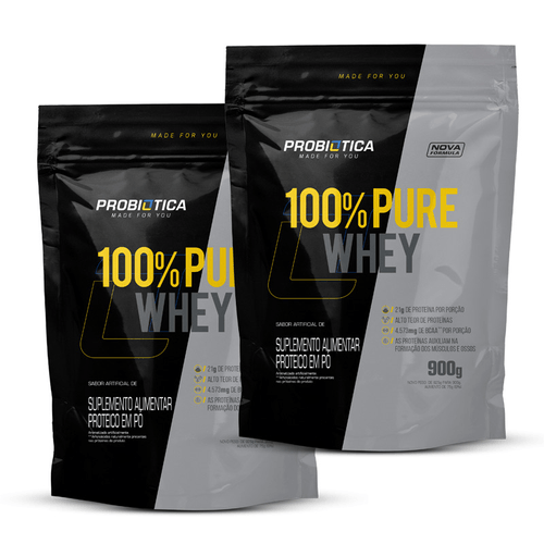 Pack 2x 100% Pure Whey Refil 900g