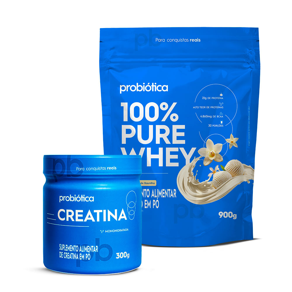 PROB-KIT-Creatina300-100PureWhey-BAUNILHA-REFIL