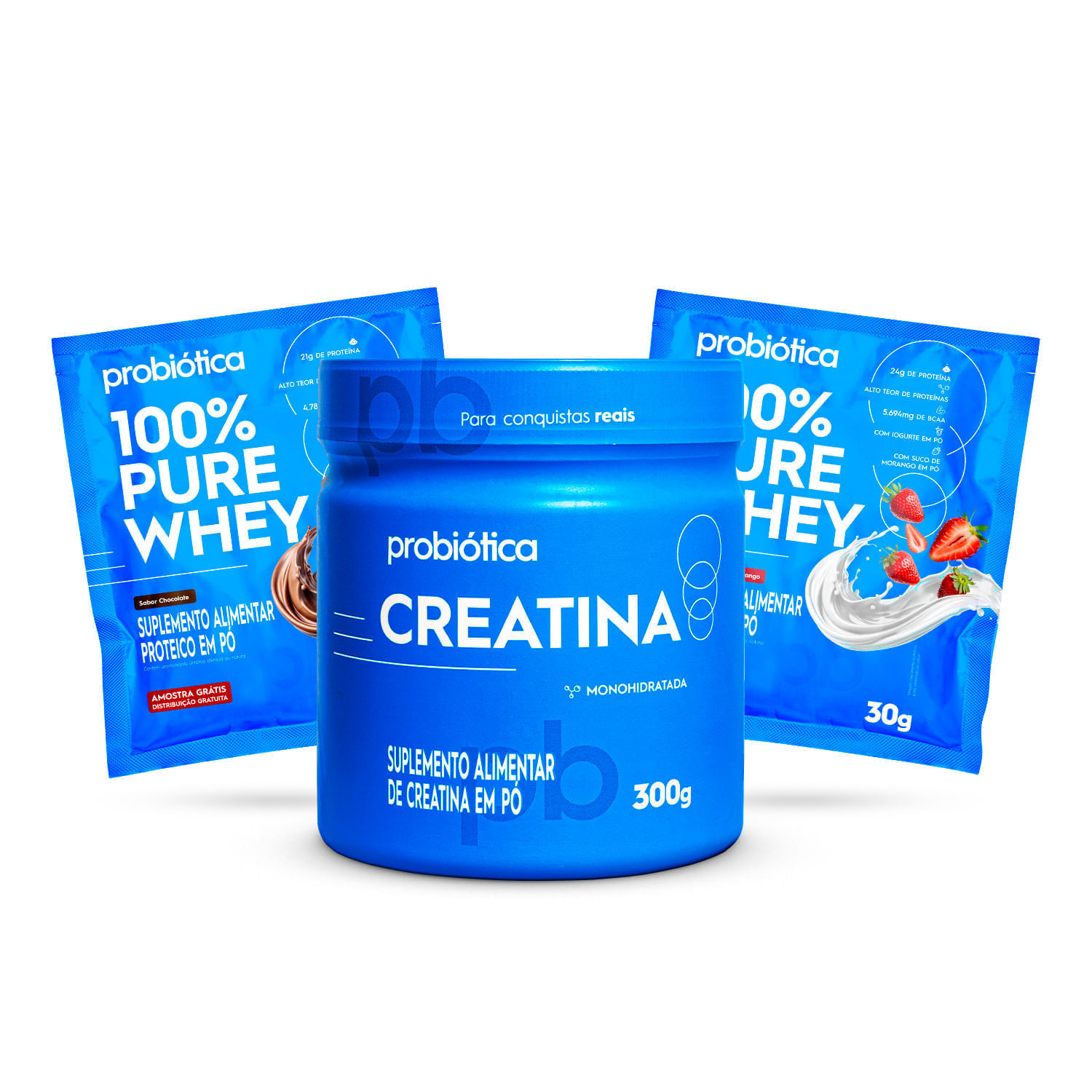 kit-creatina-300g---2-amostras-gratis-de-100--pure-whey