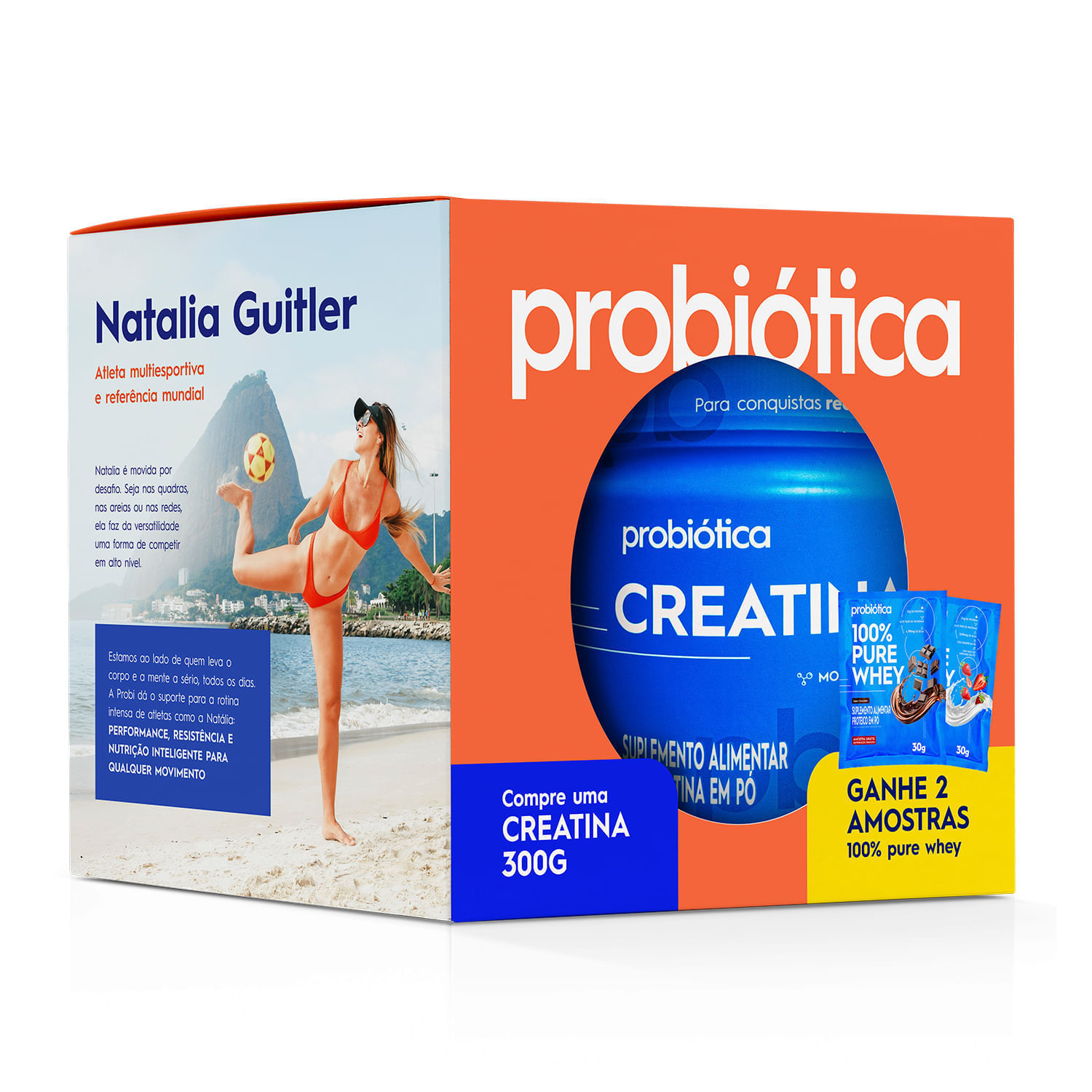 kit-creatina-300g---2-amostras-gratis-de-100--pure-whey